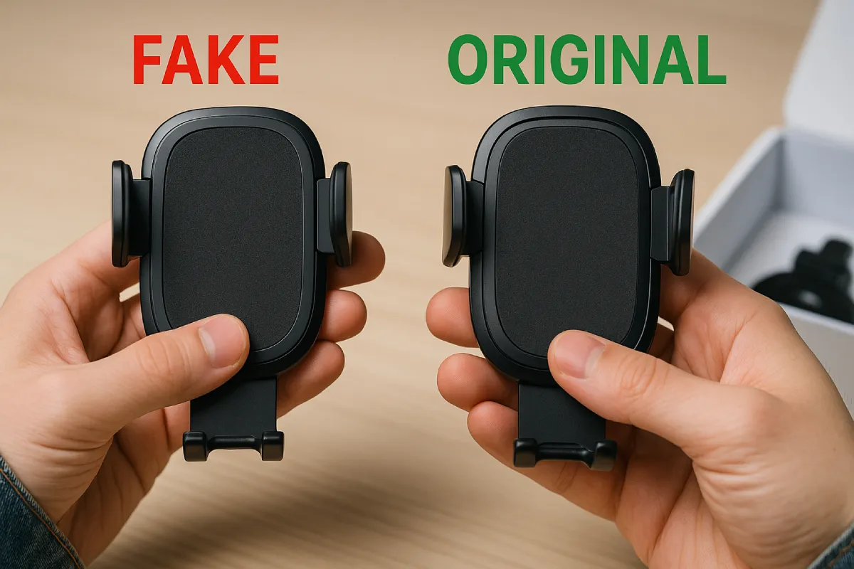آموزش تشخیص هولدر موبایل اصل از تقلبی