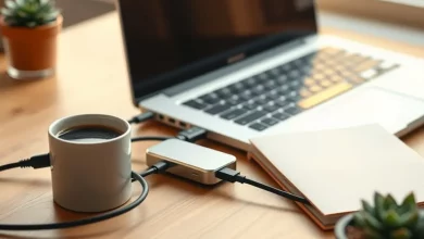 هاب تایپ سی؛ چطور لپتاپ کمپورت را به یک میز کار کامل تبدیل کنیم 3 هاب تایپ سی